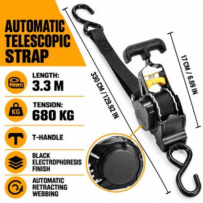 Kanga Self-Retracting Tie-Down Straps